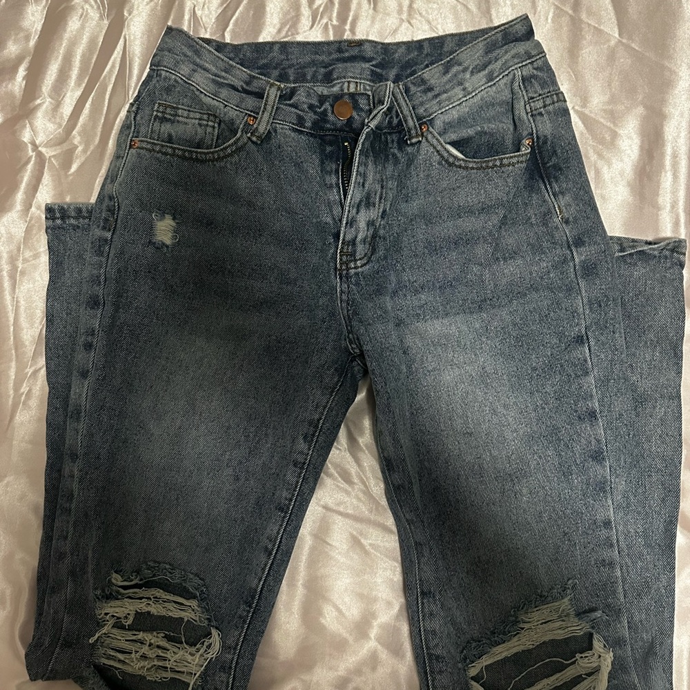 Shein Low Rise Flared Jeans